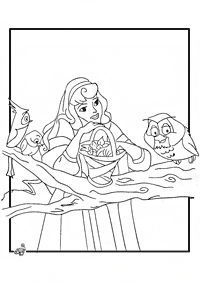 sleeping-beauty (aurora) coloring pages - page 6