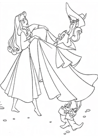 sleeping-beauty (aurora) coloring pages - page 70