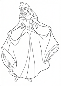 sleeping-beauty (aurora) coloring pages - page 72