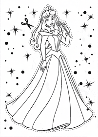 sleeping-beauty (aurora) coloring pages - page 73