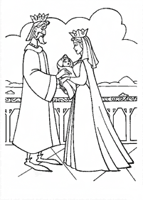 sleeping-beauty (aurora) coloring pages - page 87
