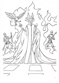 sleeping-beauty (aurora) coloring pages - page 89