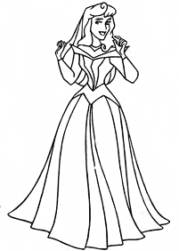 sleeping-beauty (aurora) coloring pages - page 9