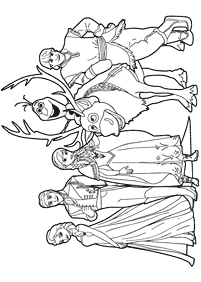 elsa and anna coloring pages - Page 29