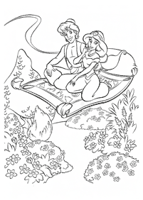 jasmine coloring pages - page 100