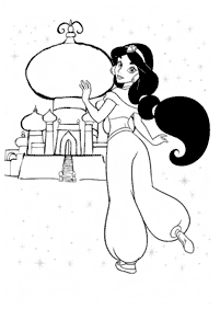 jasmine coloring pages - Page 20