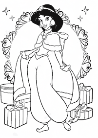 jasmine coloring pages - Page 23