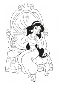 jasmine coloring pages - Page 24