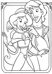 jasmine coloring pages - page 41