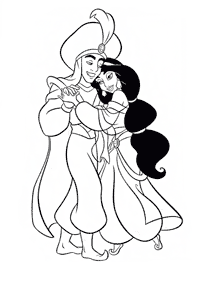 jasmine coloring pages - page 49