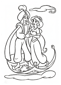 jasmine coloring pages - page 52