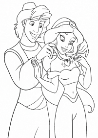 jasmine coloring pages - page 53