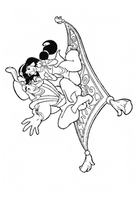 jasmine coloring pages - page 56
