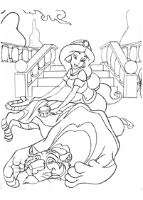jasmine coloring pages - page 57