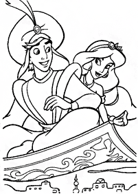 jasmine coloring pages - page 59