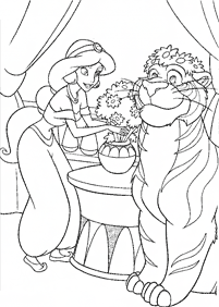 jasmine coloring pages - page 61