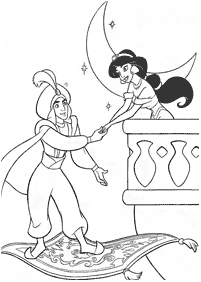 jasmine coloring pages - page 62