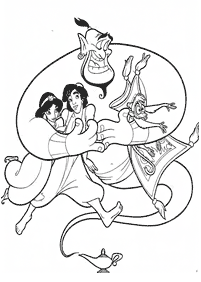 jasmine coloring pages - page 66