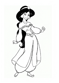 jasmine coloring pages - page 69