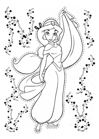 jasmine coloring pages - page 73