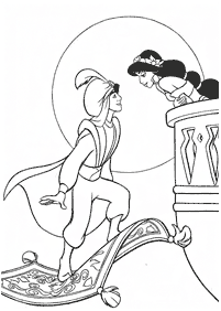 jasmine coloring pages - page 74