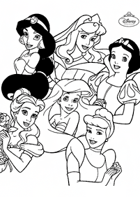 jasmine coloring pages - page 75
