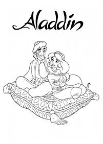 jasmine coloring pages - page 76