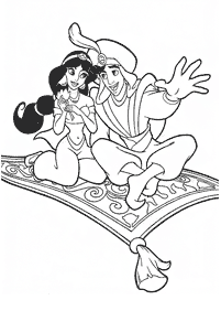 jasmine coloring pages - page 78