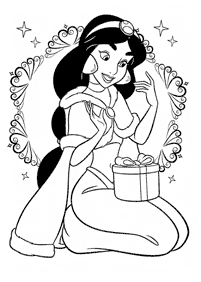 jasmine coloring pages - page 81