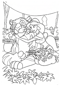 jasmine coloring pages - page 88