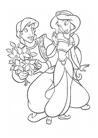 jasmine coloring pages - page 92