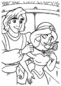 jasmine coloring pages - page 95