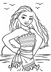 moana coloring pages - Page 2