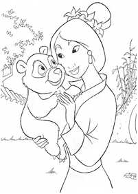 mulan coloring pages - Page 28