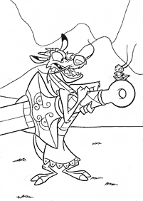 mulan coloring pages - page 37