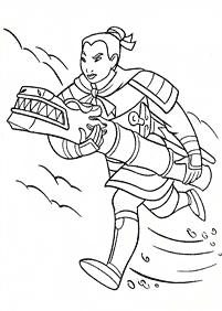 mulan coloring pages - page 56
