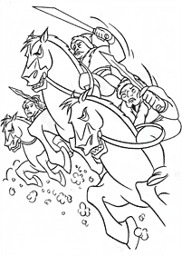 mulan coloring pages - page 60