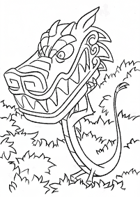 mulan coloring pages - page 61