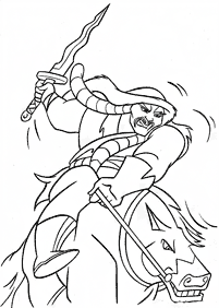 mulan coloring pages - page 67