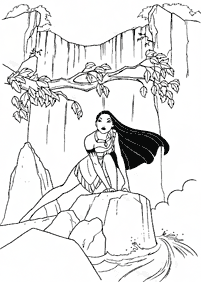 pocahontas coloring pages - page 10