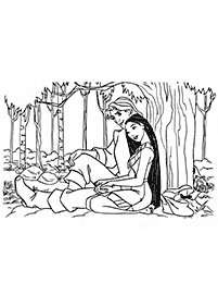 pocahontas coloring pages - page 18