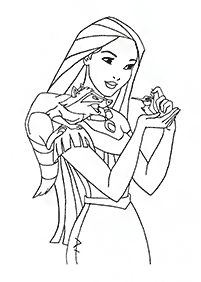 pocahontas coloring pages - Page 2