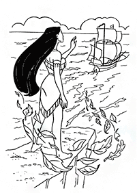 pocahontas coloring pages - page 31