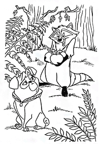 pocahontas coloring pages - page 34