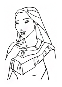 pocahontas coloring pages - page 37