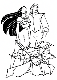 pocahontas coloring pages - page 55