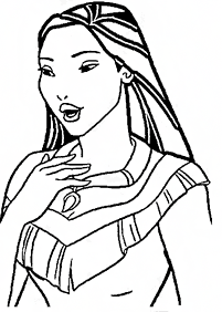 pocahontas coloring pages - page 9