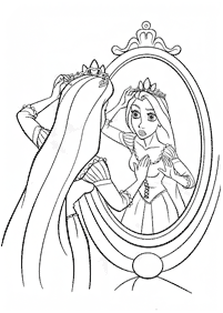 rapunzel (tangled) coloring pages - page 14