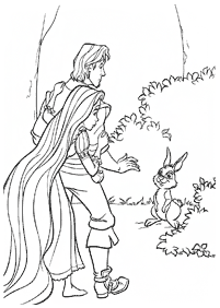 rapunzel (tangled) coloring pages - Page 20