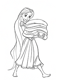 rapunzel (tangled) coloring pages - Page 29